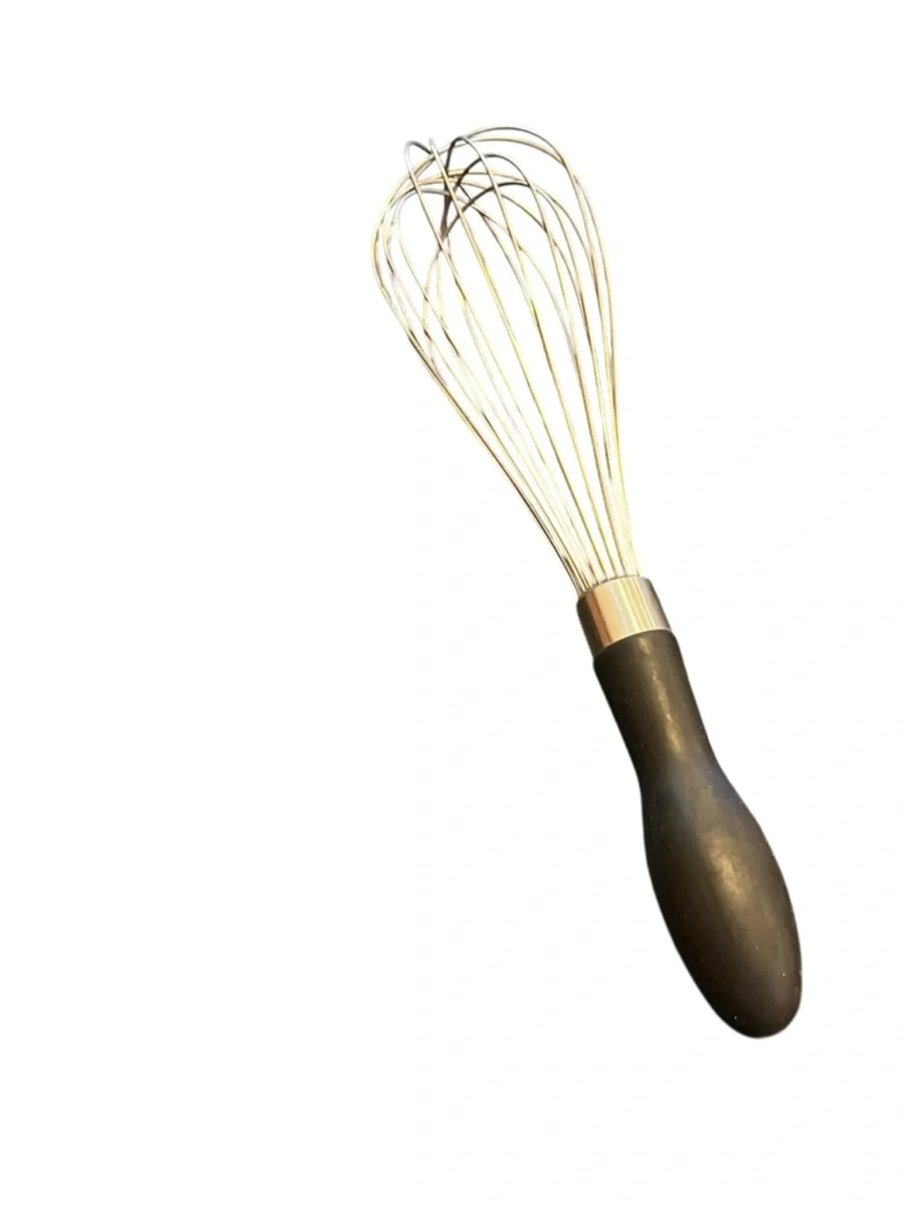 Oxo black handle silver whisk wisk